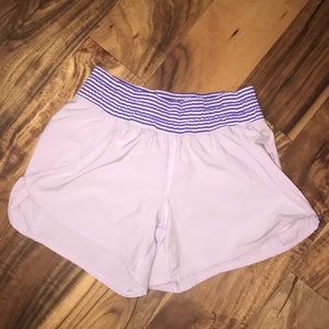 purple lulu lemon shorts